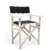 Business & Pleasure Co The Directors Chair - Table Height - Rivie Black Clearance