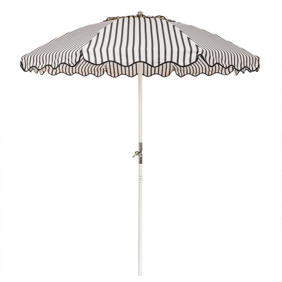 Business & Pleasure Co The Club Umbrella - Monaco Black Stripe Online