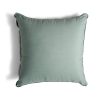 Business & Pleasure Co The Euro Throw Pillow - Rivie Green Clearance