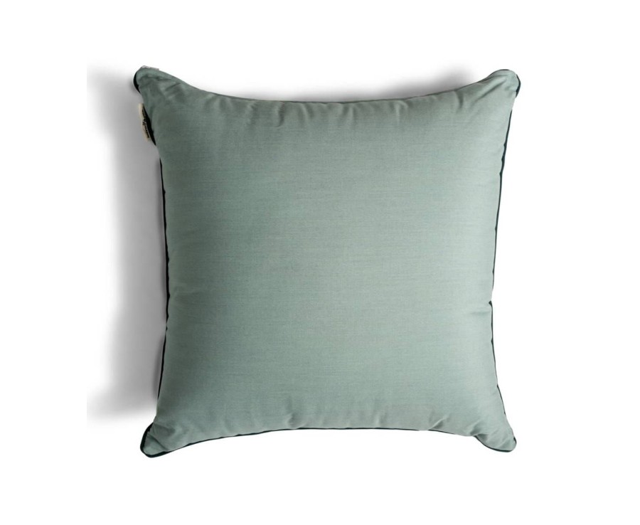 Business & Pleasure Co The Euro Throw Pillow - Rivie Green Clearance