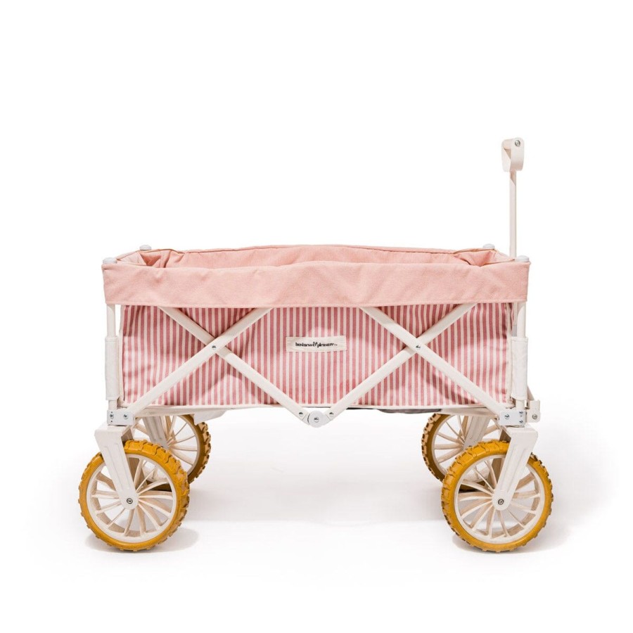 Business & Pleasure Co The Beach Cart - Laurens Pink Stripe Clearance