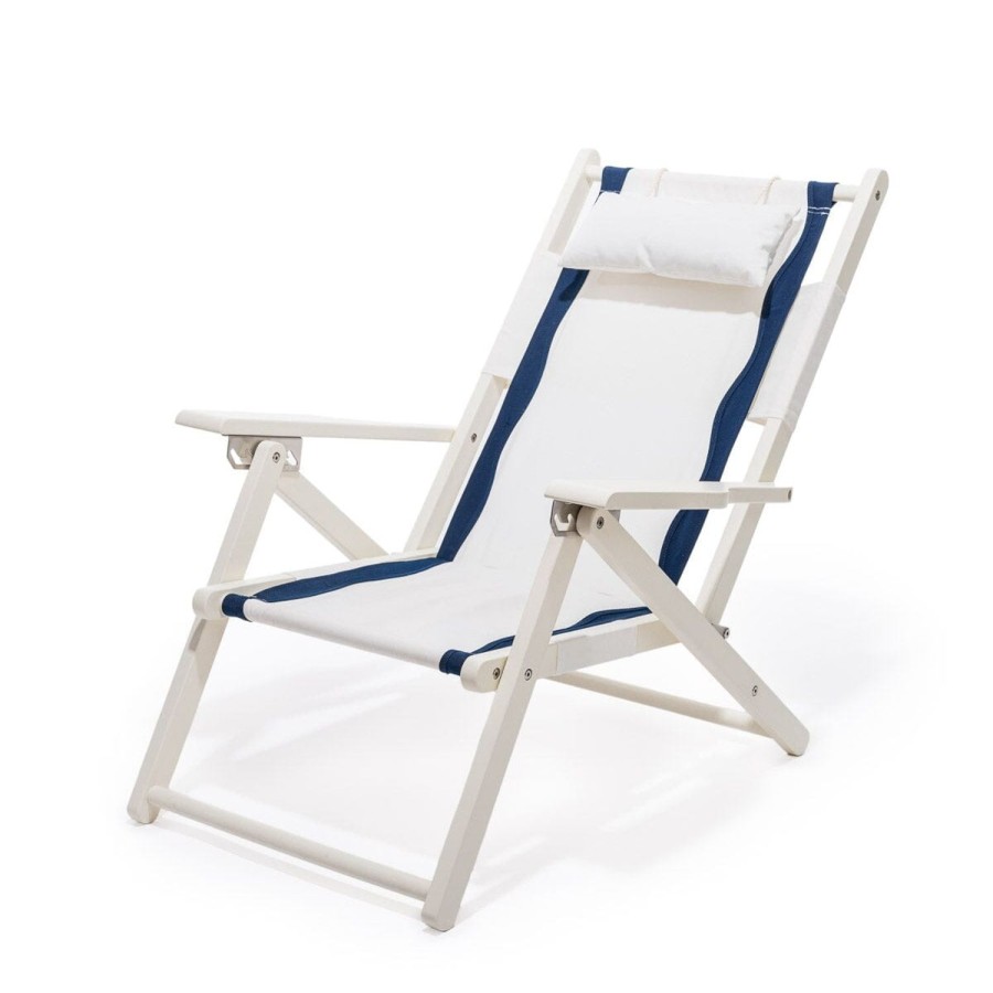 Business & Pleasure Co The Tommy Chair - White - Rivie White New