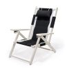 Business & Pleasure Co The Tommy Chair - White - Rivie Black New