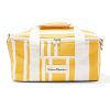 Business & Pleasure Co The Holiday Cooler Bag - Fff Yellow Stripe New