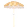 Business & Pleasure Co The Holiday Beach Umbrella - Ocean Mimosa Stripe Online