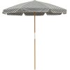 Business & Pleasure Co The Amalfi Umbrella - Vintage Green Check New